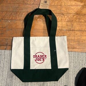 mini trader joe’s tote bag